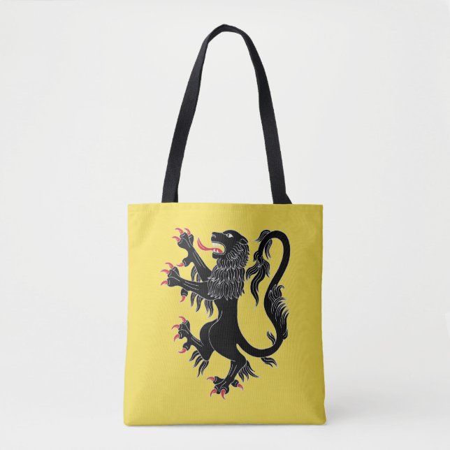 Lion Rampant Sable (Vorderseite)