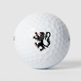 Lion Rampant Sable Golfball