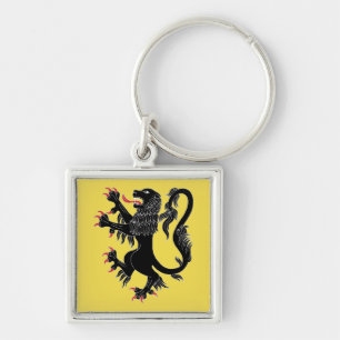 Lion Rampant Sable Schlüsselanhänger