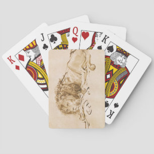 Lion Resting Spielkarten