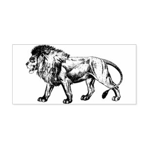 Lion Rubber Briefmarke Gummistempel