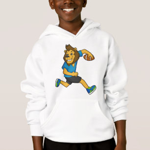 Lion Rugby Player Football Hoodie