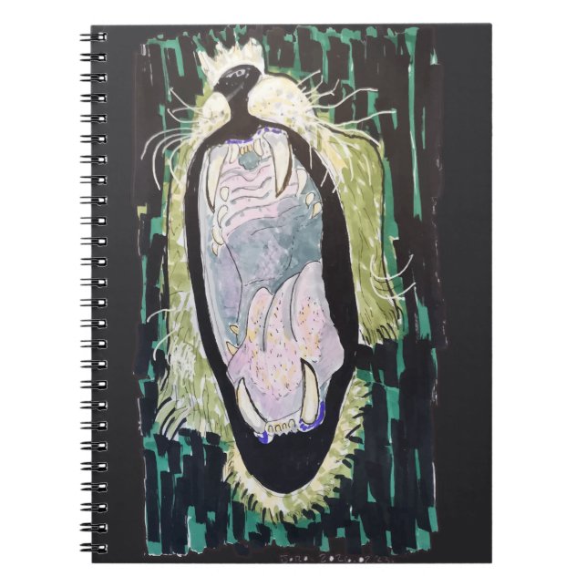 Lion’s Roar Notizblock (Vorderseite)