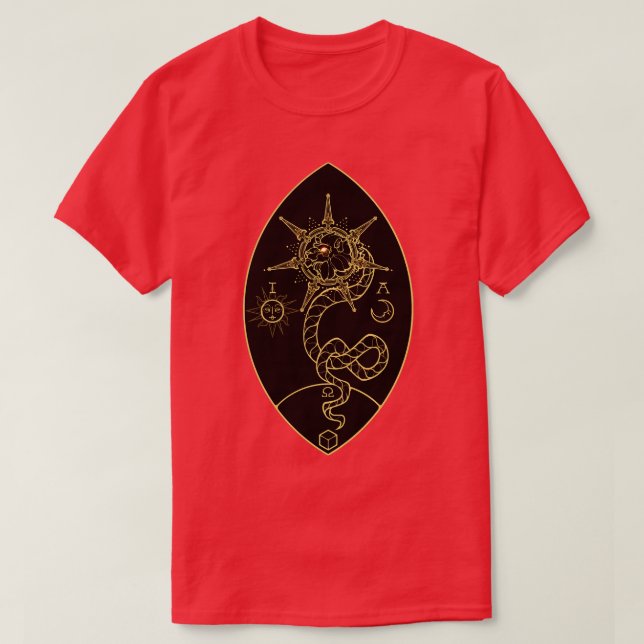 Lion Serpent T-Shirt (Design vorne)