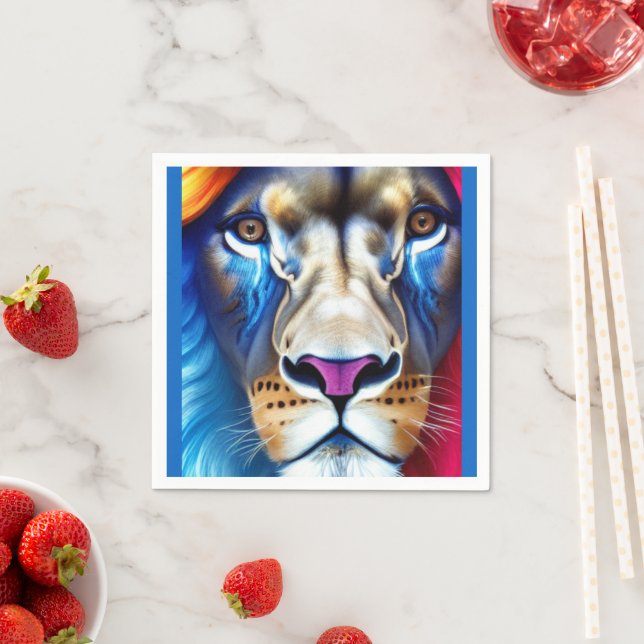 Lion Serviette (Beispiel)