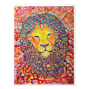 Lion Shema Fotodruck