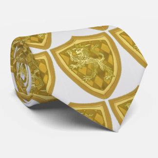 Lion Shield Familienwappen Krawatte