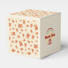 Lion Shisa Dessin Kawaï Japon (personalisierbar) Geschenkschachtel