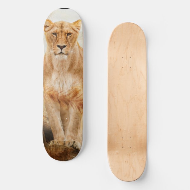 Lion Skateboard (Vorderseite)