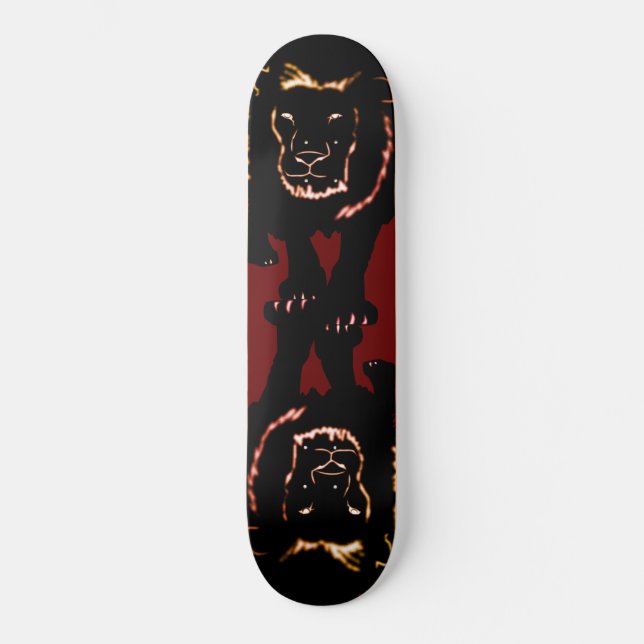 Lion Skateboard (Vorderseite)