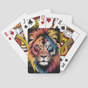 Lion Spiral Notebooks Spielkarten