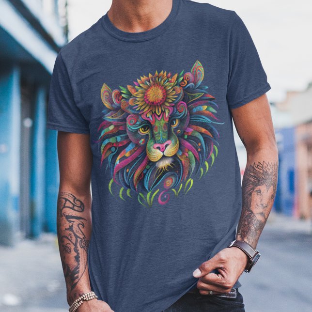 Lion Spirit Animal T - Shirt (Von Creator hochgeladen)