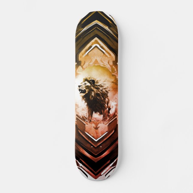 Lion Spirit Skateboard (Vorderseite)