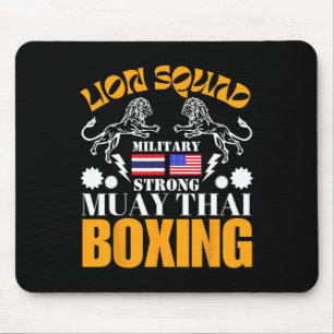 Lion Squad Thailand Kickboxen Muay Thai Mma Traini Mousepad