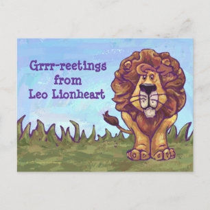 Lion Stationery Postkarte