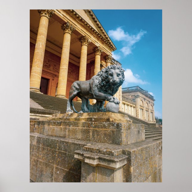 Lion Statue Poster (Vorne)