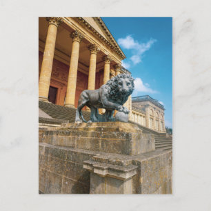 Lion Statue Postkarte