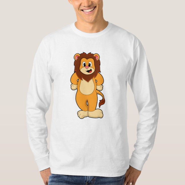 Lion stehend T-Shirt (Vorderseite)