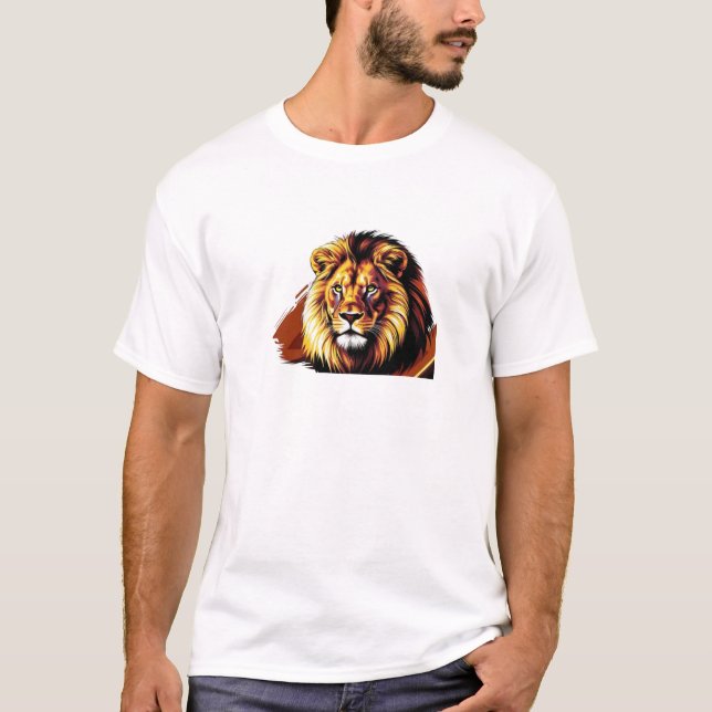 Lion 🦁 T-Shirt (Vorderseite)