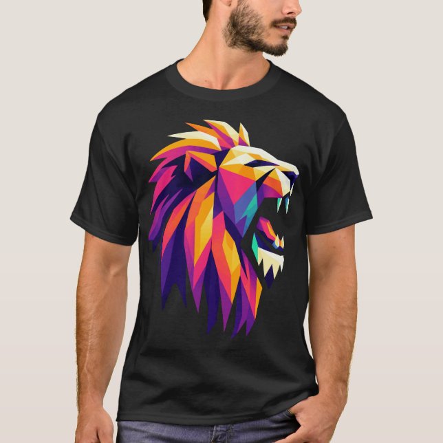 Lion T - Shirt Design (Vorderseite)