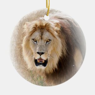 Lion T - Shirt Keramik Ornament