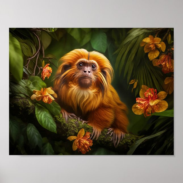 Lion Tamarin Poster (Vorne)