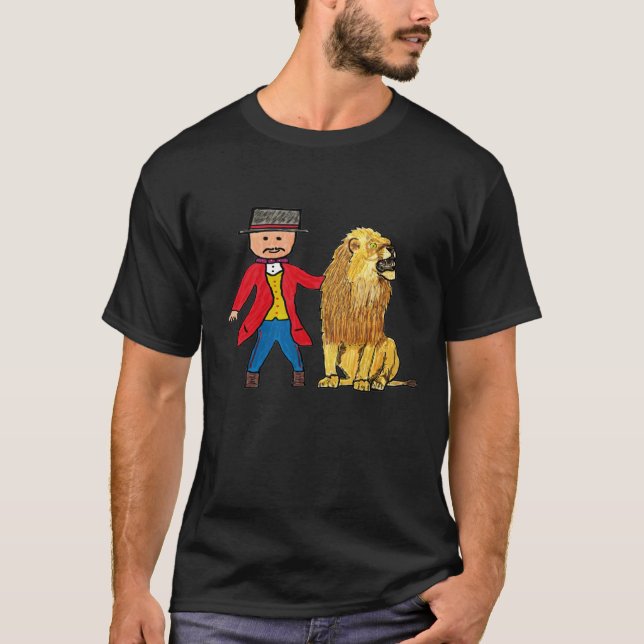 Lion Taming T-Shirt (Vorderseite)