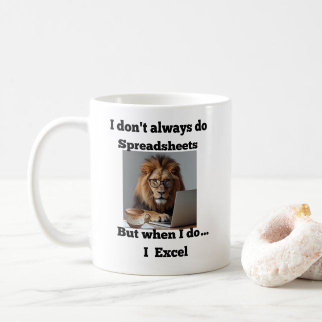 Lion Tasse (Mit Donut)