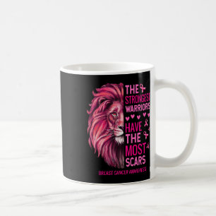 Lion the Strongest Warriors Breast Cancene Awarene Kaffeetasse