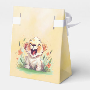 Lion Themed Baby Dusche Geschenkschachtel