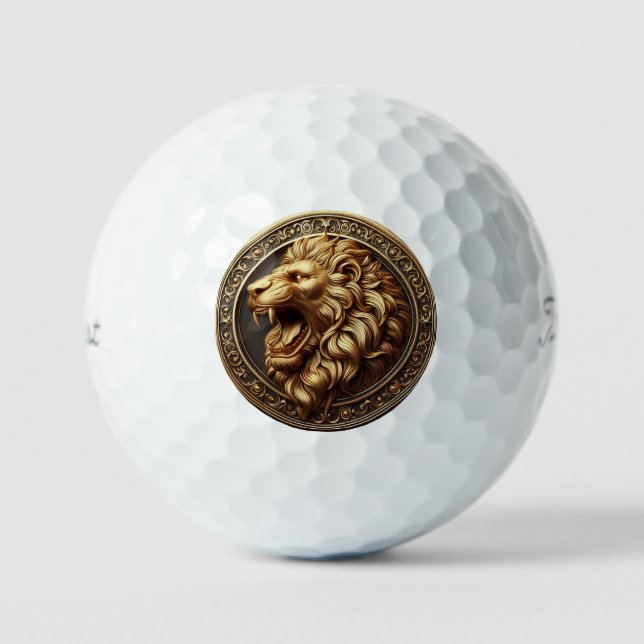 Lion Titleist Pro V1 Golf Balls Golfball (Vorderseite)