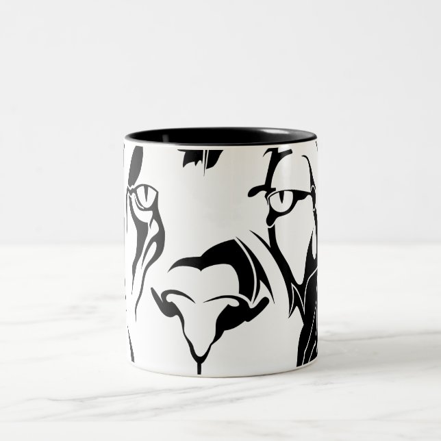 Lion Tribal 002 Tasse (Mittel)