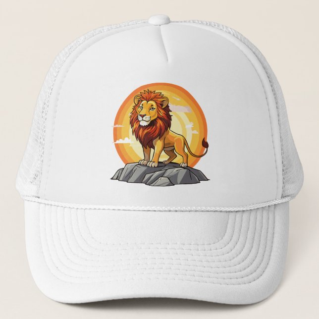 Lion Truckerkappe (Vorderseite)