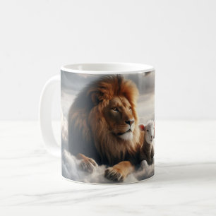 Lion und Lamb Coffee Tasse