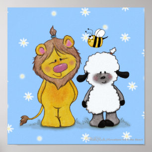 Lion und Lamb True Friends Poster
