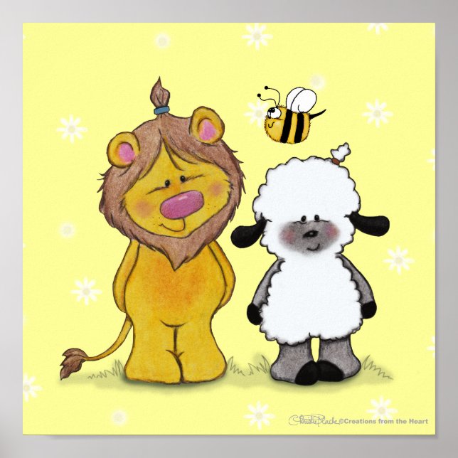 Lion und Lamb True Friends Poster (Vorne)
