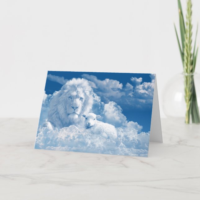 Lion- und Lammgrube Karte (Vorderseite)