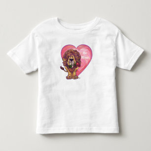 Lion Valentinstag Kleinkind T-shirt