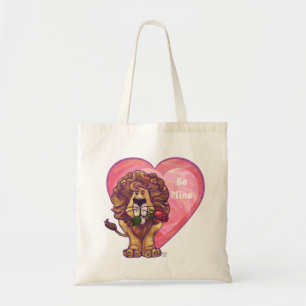 Lion Valentinstag Tragetasche