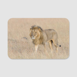 Lion Walking Namensschild