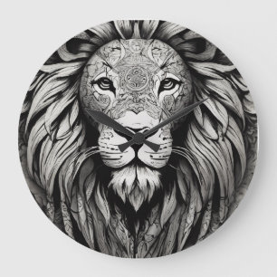 LION WATCH GROßE WANDUHR