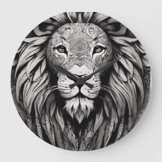 LION WATCH GROßE WANDUHR