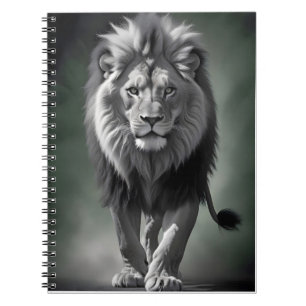 Lion Wildlife Majestic Nature Life Kunst Notizblock