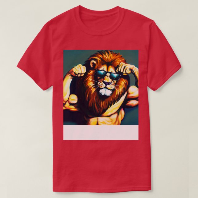 Lion Workout T-Shirt (Design vorne)