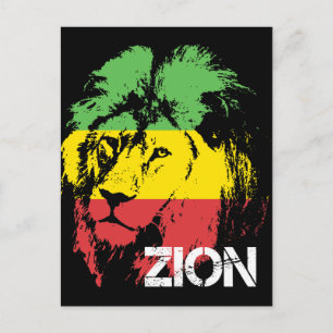 Lion Zion Postkarte