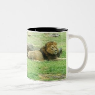 Lion Zwei-Tone-Tasse Zweifarbige Tasse