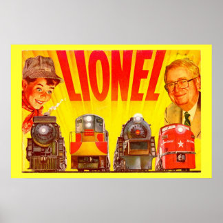 Lionel individuelles Poster