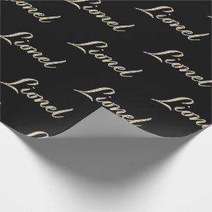 Lionel Vorname Name edles Geschenkpapier Papier