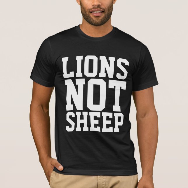 LIONEN KEINE PATRIOT-T - SHIRT (Vorderseite)