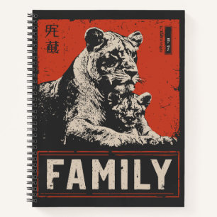 Lioness and Cub - Liebe im Grünen Notizbuch